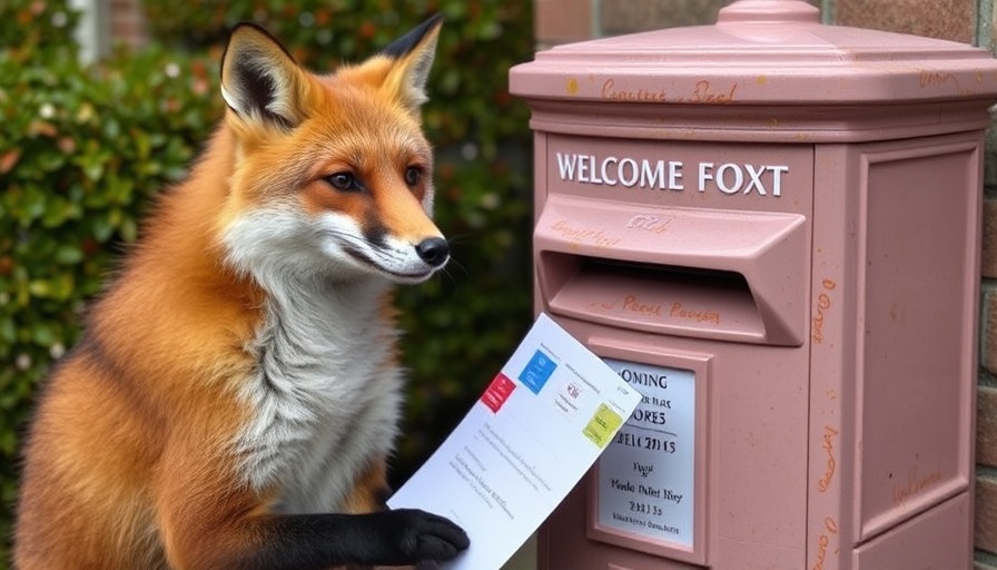 Signed, sealed and nearly delivered! Fox welcomes anticipated Post Box return