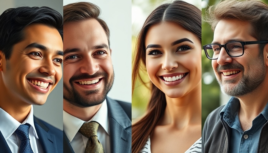 Welsh Conservatives Senedd candidates collage with formal and casual portraits.