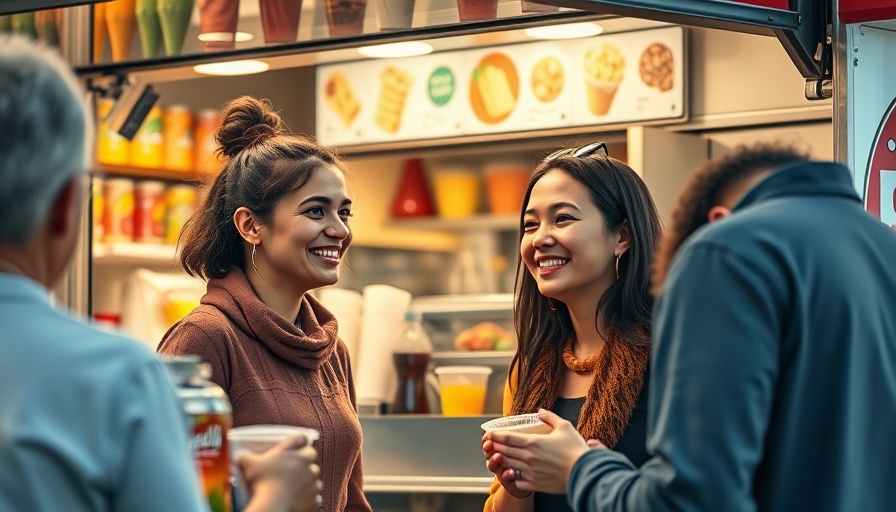 Best Takeaway 2025 smiling staff in vibrant food truck.