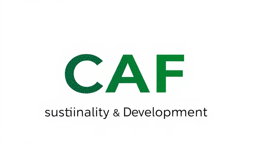CAF approves sustainable infrastructure funding logo.