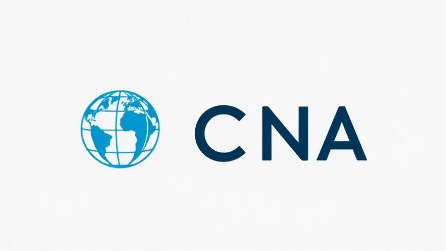 CNA logo with accompanying text elements.