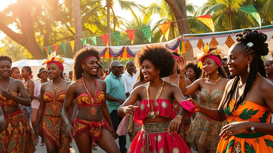 Dominica carnival celebration showcasing vibrant costumes and joyful community unity.