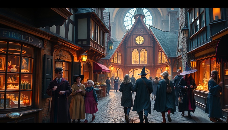 Magical characters in Harry Potter Epic Universe attractions.