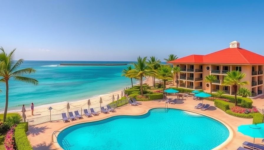 Luxurious Dominica winter getaway resort with ocean view.