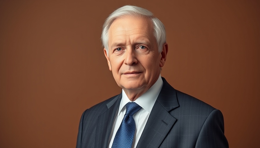 Portrait of distinguished man in a suit related to Venezuela’s election in Essequibo region.