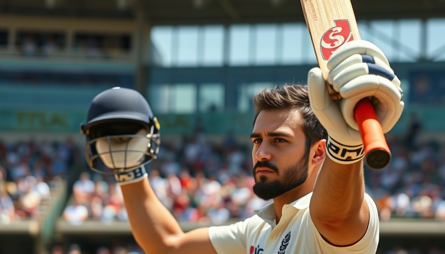 Kohli retires from Test cricket: Intense player holding cricket bat.
