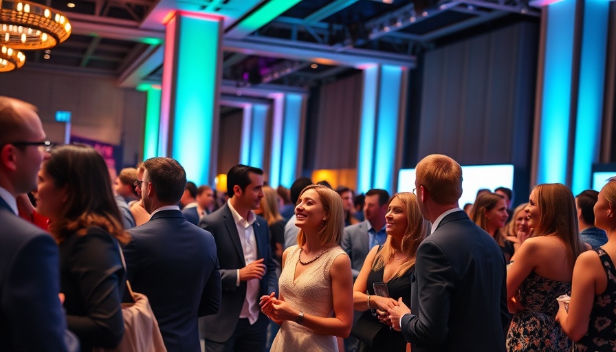 Innovative products in Barbados showcased at a corporate event.