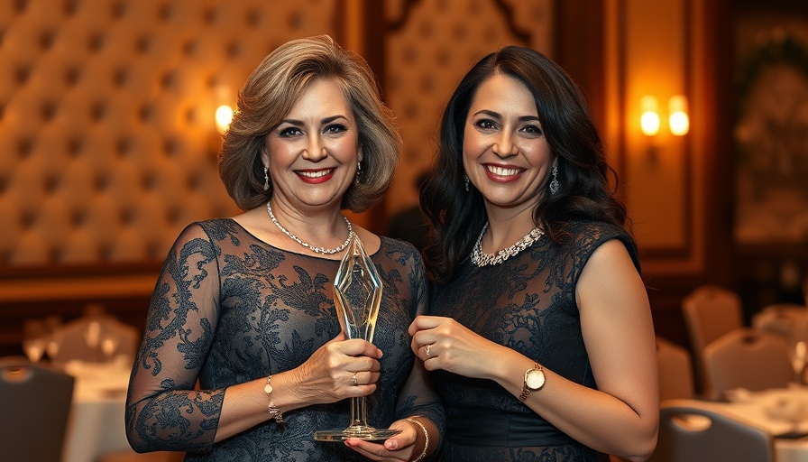 Caribbean-American Lawyers Awards event with smiling award recipient.