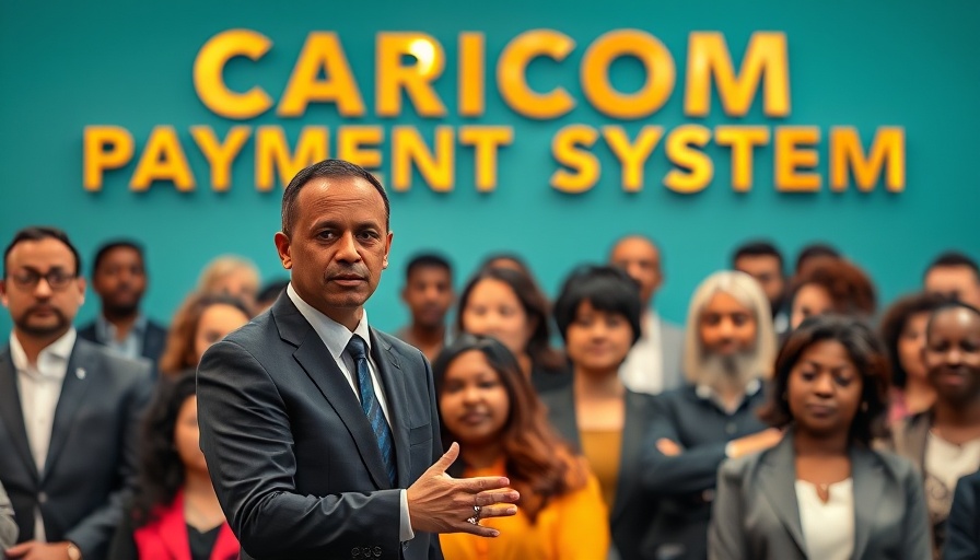 CARICOM Payments System presentation featuring financial expert.