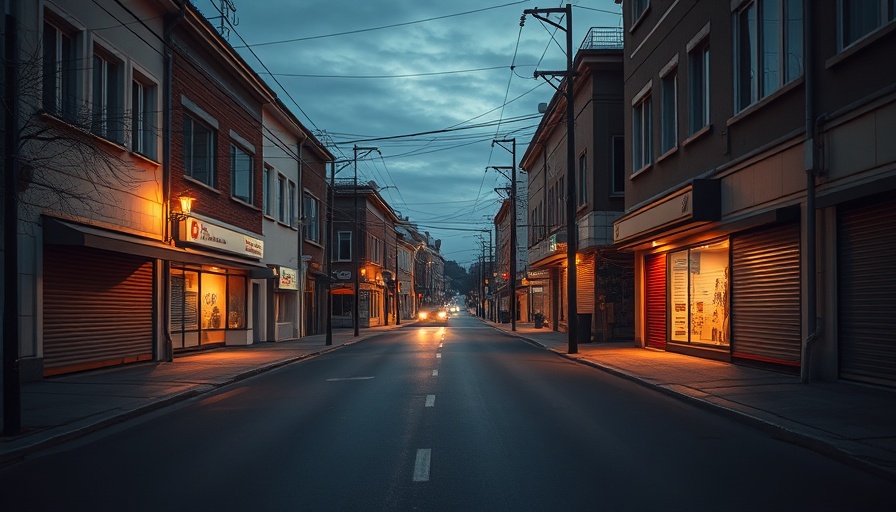 Curfew imposed in St Ann leads to empty streets at night.