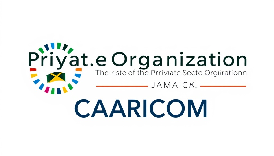 CARICOM Private Sector logos on white background related to free movement.