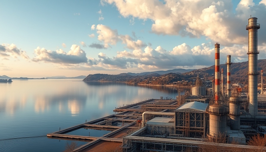 Parkland Q2 2025 earnings announcement, industrial refinery by a lakeside