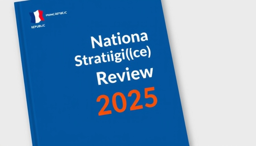 Blue cover of National Strategic Review 2025, Taiwan Strait Security