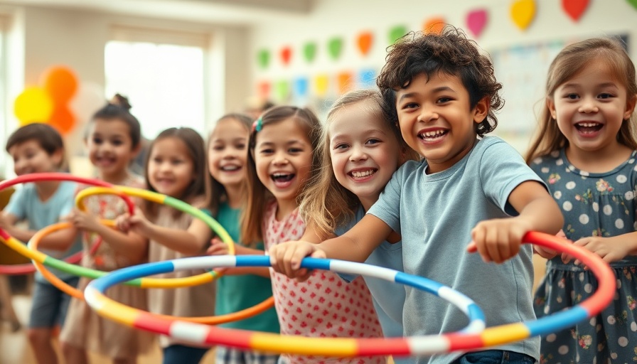Back-to-School celebration for unhoused families with children playing indoors.