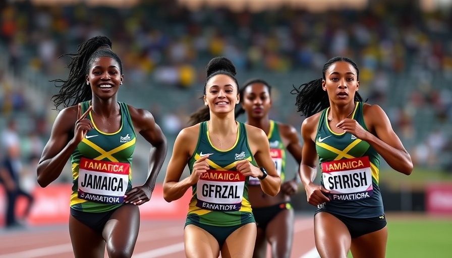 Jamaican women impress in 4x400 heats