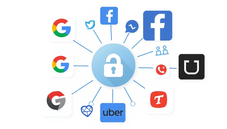 Local business listings management concept with platform logos.