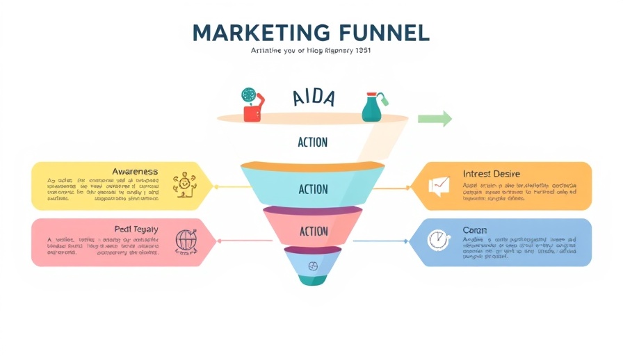 AIDA framework chart for local SEO tips