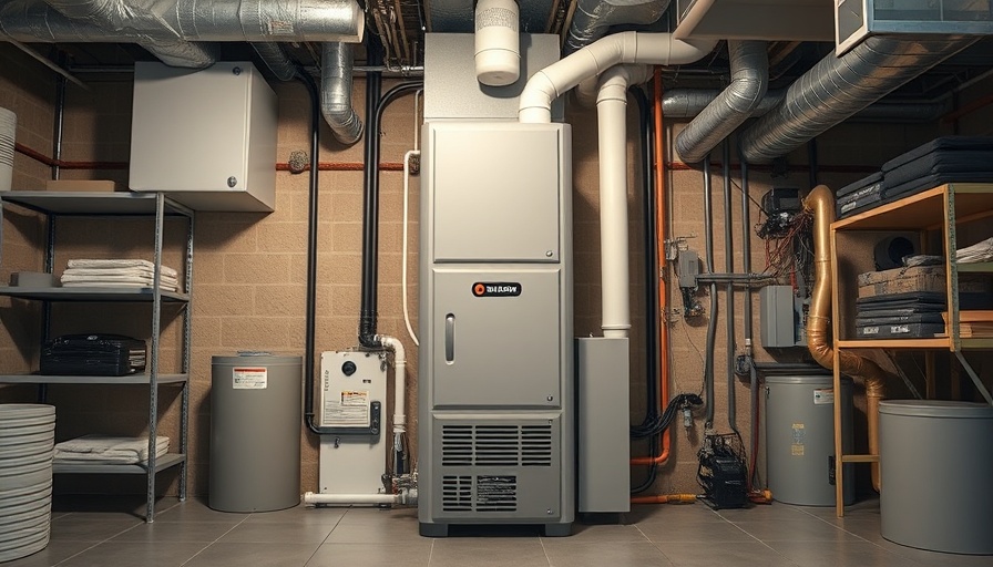 Energy-efficient furnace installation in basement - cheapest time of year to replace.