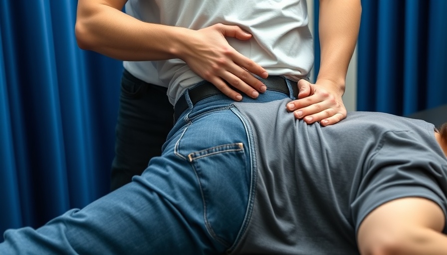 Chiropractor performing adjustment for chiropractic safety.