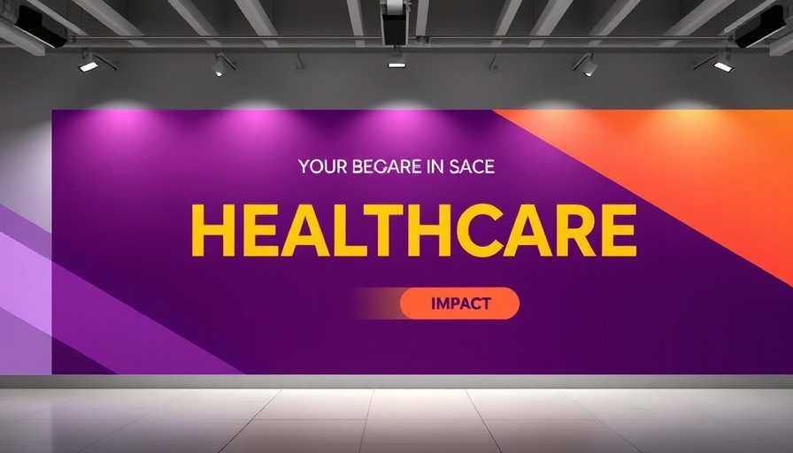 Healthcare banner highlighting meaningful impact and advancements.