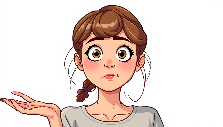 Young woman questioning misconceptions about diaper wearers, contemplative pose.