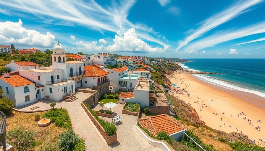Charming Algarve village, a cheap holiday destination with a sandy beach.