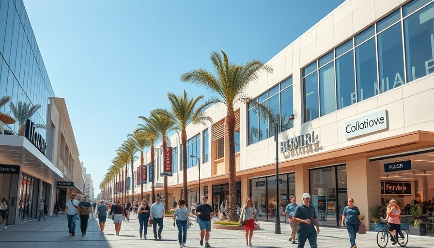 Modern retail center in Broward illustrating investment trends.