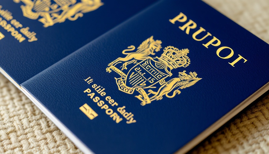 British passport close-up for passport validity check Europe travel.