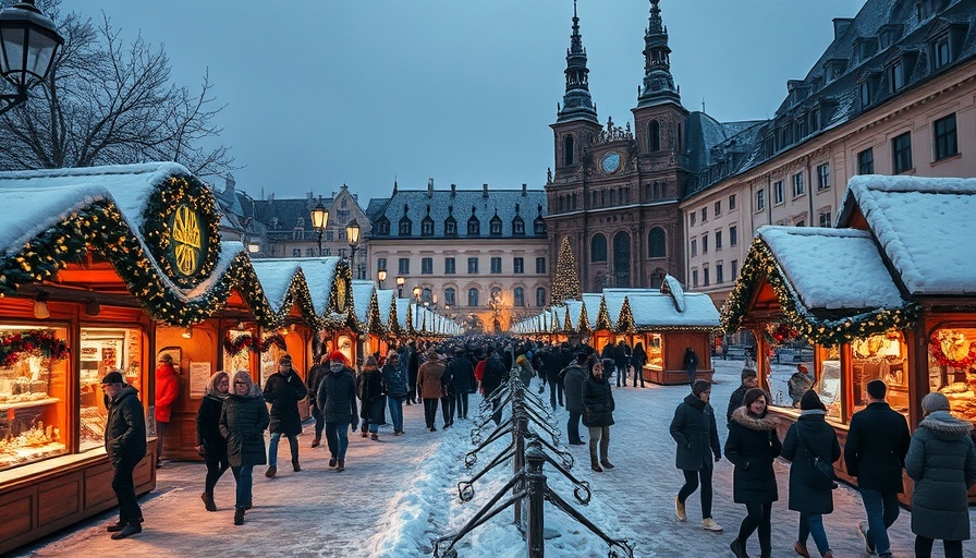Tallinn's Christmas Market Competition: scenic evening market view.