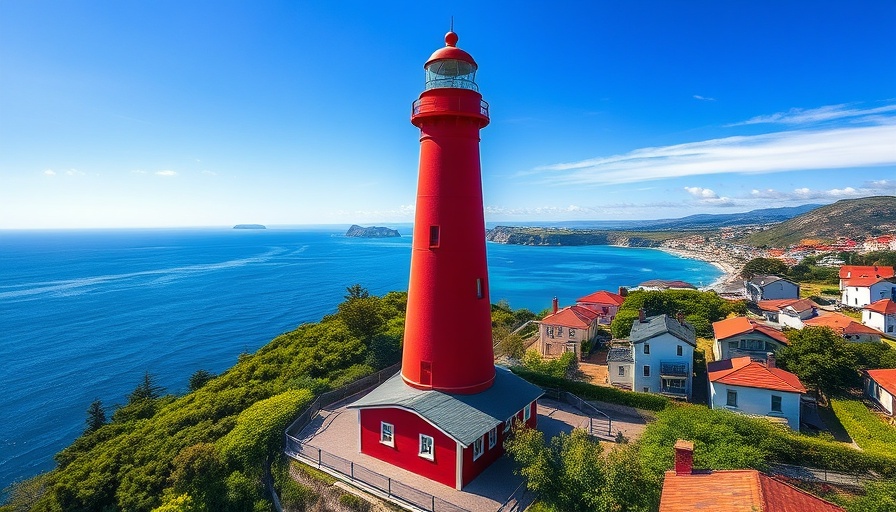 Ponce Inlet lighthouse and surroundings, coastal attractions