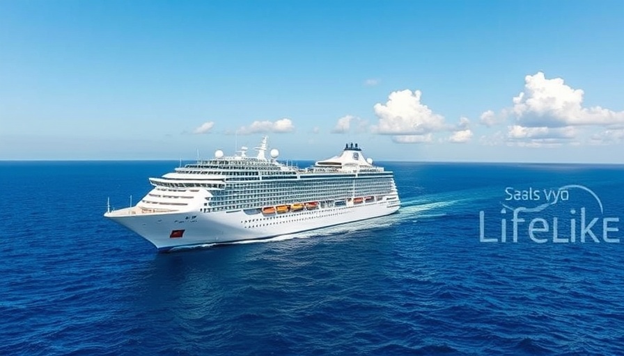 Celebrity Cruises ship sailing, clear sky, 'Celebrity Cruises for Beginners 2025' text.