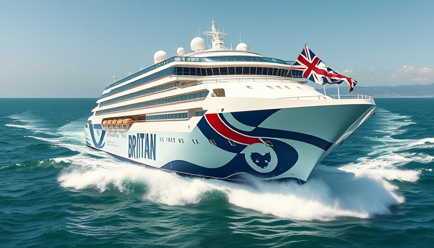 P&O Cruises Azura ship on the ocean, symbolizing travel agent training.