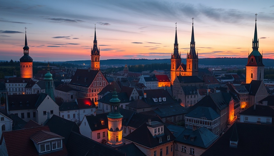 Twilight view of Tallinn's Old Town, perfect for a short break in Tallinn.