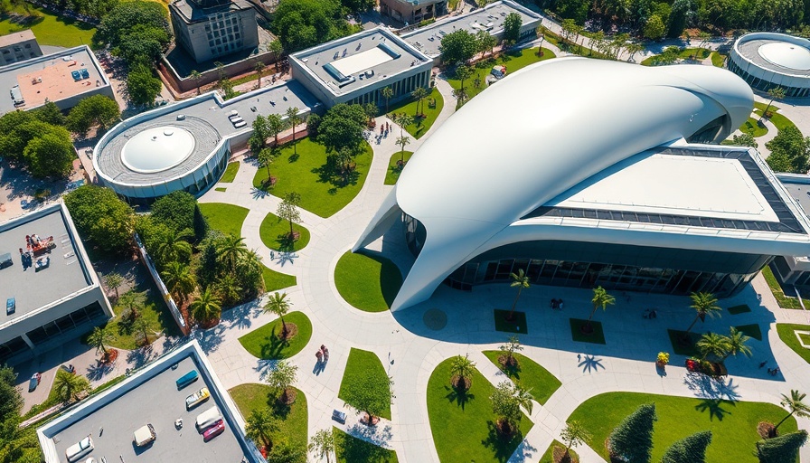 Florida Memorial University $1B redevelopment aerial view.