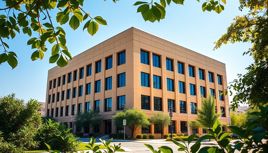 Billionaire Developer Purchases Coral Gables Office building exterior.