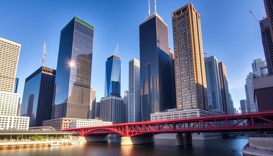 Chicago cityscape highlighting a travel destination for Florida homeowners.