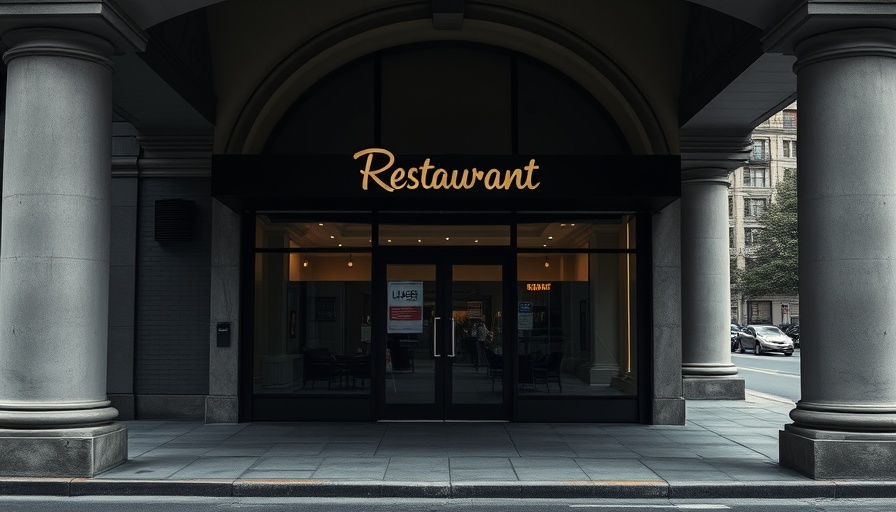Coral Gables restaurant space for lease after bankruptcy.