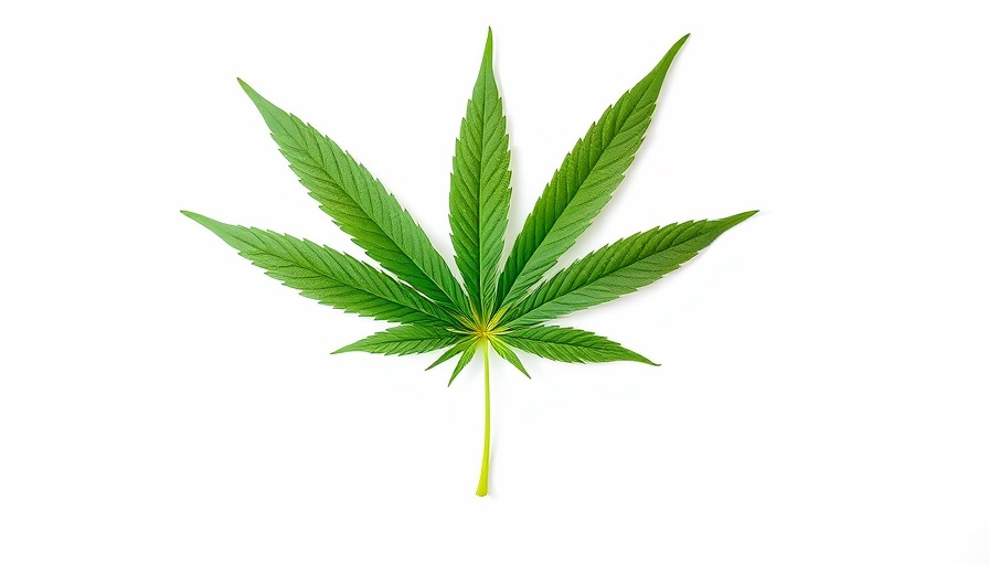 Cannabis leaf symbolizing Florida medical marijuana.