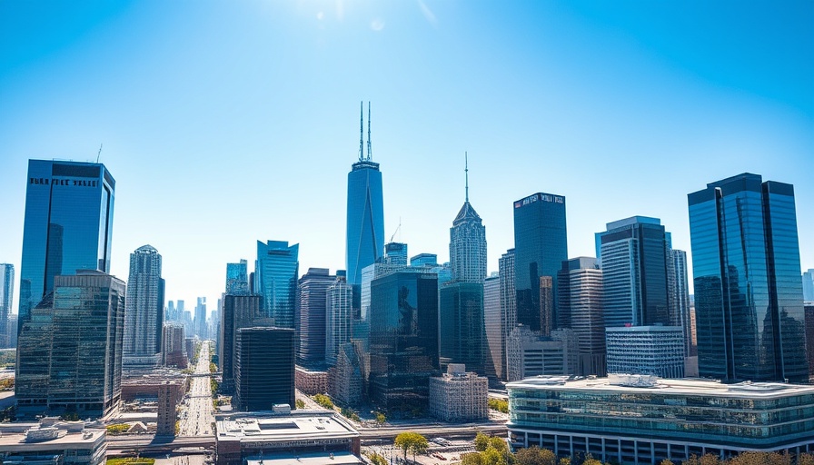 Urban skyline reflecting real estate growth in South Florida