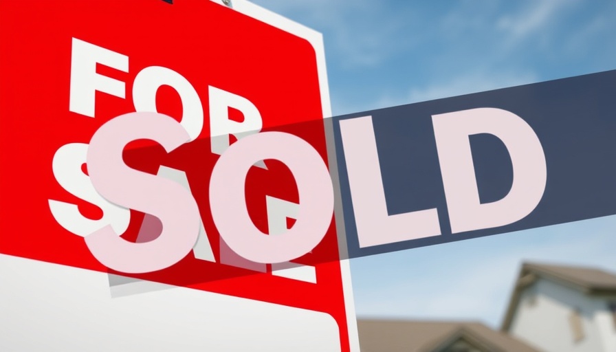 Sold sign on Florida luxury real estate market, indicating success.