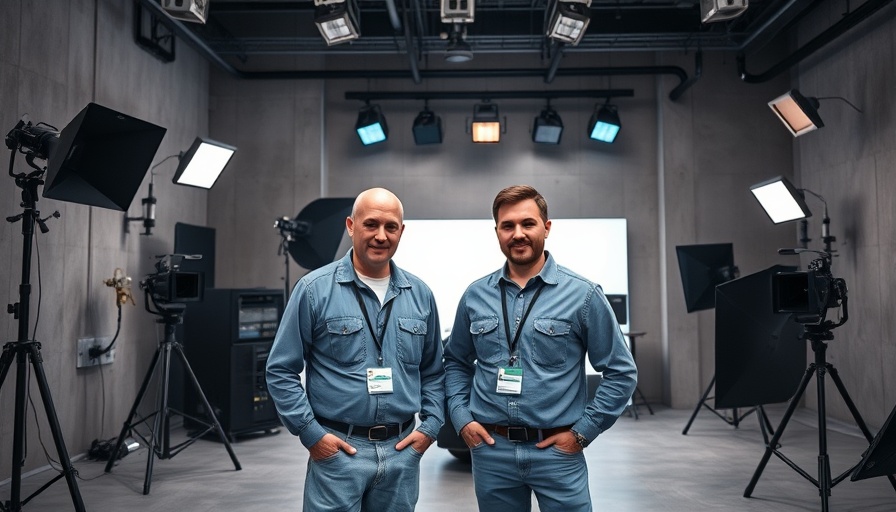 Modern hotel-based production spaces Miami with technicians.