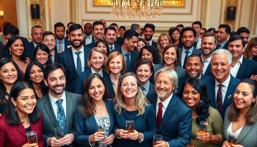 2025 Business of the Year Awards Florida collage of professionals.