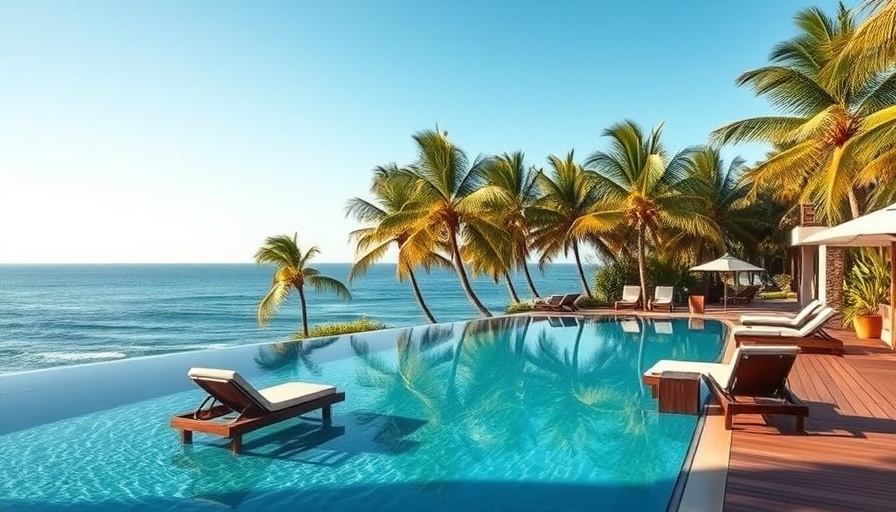 Luxurious resort poolside at a tropical paradise, maximize Hilton Honors redemptions.