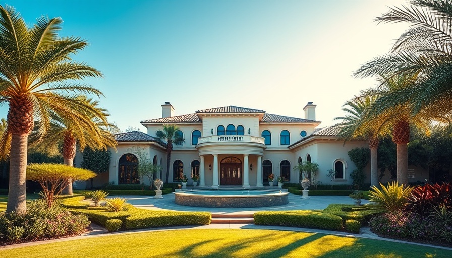 Luxury Mediterranean home in Ponce-Davis real estate market.