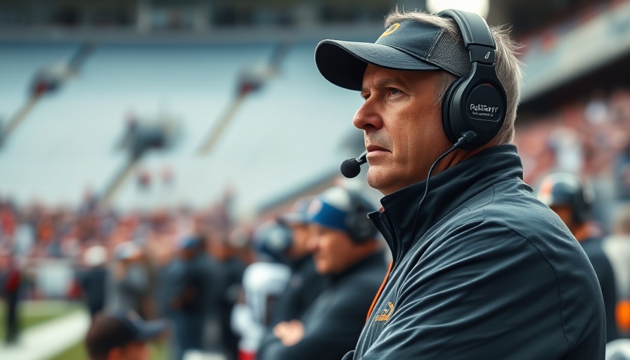 Bucs coach showing defensive swagger during an NFL game.