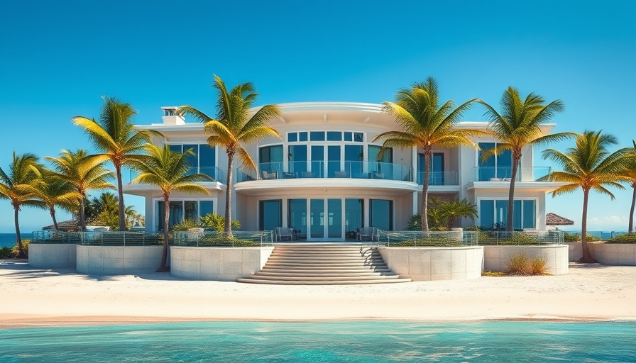 Elegant beachfront Florida luxury real estate for sale.