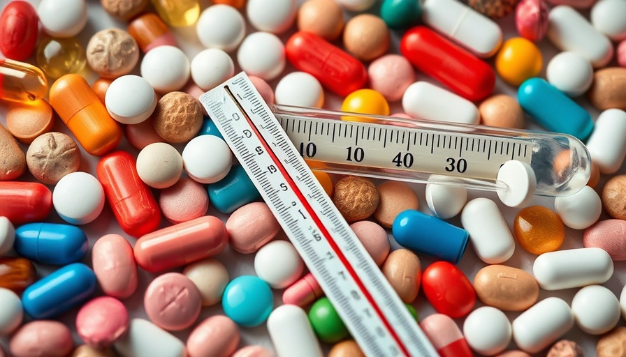 Doctors pushed HIV meds with thermometer and assorted pills.
