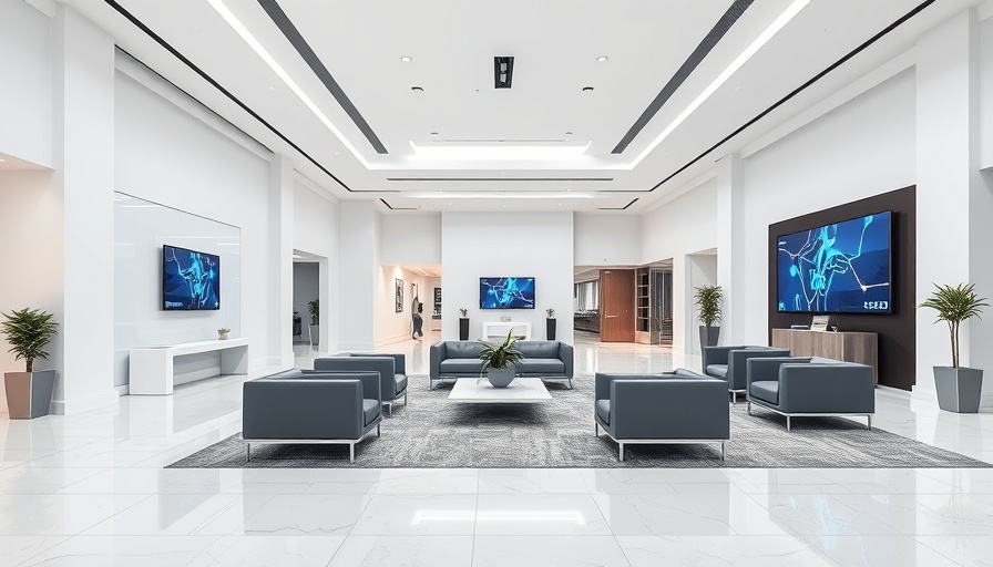 Modern office lobby depicting VSE's $50 Million Acquisition.