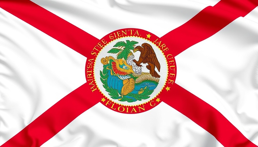 Florida state flag symbolizing Florida Live Local Act affordable housing.