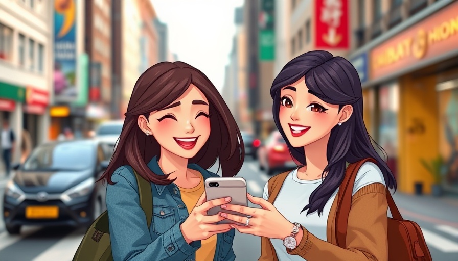 Two women enjoying city walk reviewing Prime Visa Card features.